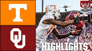 Tennessee Volunteers vs Oklahoma Sooners  Full Game Highlights  ESPN College Football [upl. by Gayler540]