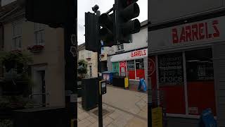 Brandon High Street A1065 Page Signals Mellor Traffic Lights Pelican Crossing [upl. by Sakmar]