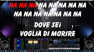 I Panda  Voglia Di Morire  Karaoke [upl. by Oruam]