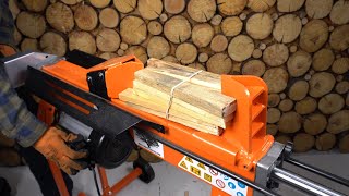 How to Make Kindling FAST with Your Log Splitter [upl. by Trever]