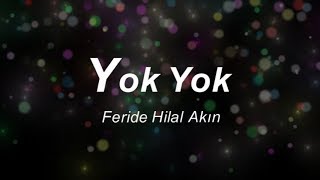 Feride Hilal Akın Yok Yok Karaoke [upl. by Calore867]