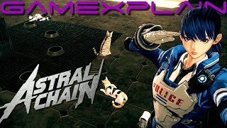 12 Minutes of Astral Chain Gameplay Combat Exploration Side Quests amp More [upl. by Thorley]