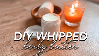 DIY WHIPPED SHEA BUTTER FOR NATURAL HAIR AND SKIN how to make whipped shea butter for skin [upl. by Kaylee932]