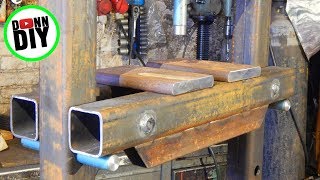 DIY 30 Ton Hydraulic Shop Press [upl. by Sherwin]