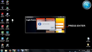 how to login by pressing enter key or jButton  java tutorial 13 [upl. by Oneg]