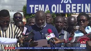 Tema Oil Refinery Protest GTPCWU demands immediate dissolution of the Board of Directors [upl. by Seditsira]