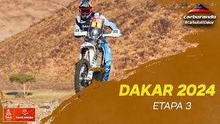 Dakar 2024  Resumen de la etapa 3 Al Duwadimi  Al Salamiya [upl. by Drofhsa943]