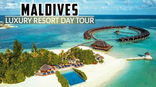 4K MALDIVES 5 Star Luxury Resort Day Tour SUN SIYAM OLHUVELI  Plus Grand Water Villa Tour [upl. by Akierdna382]