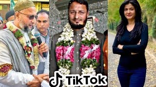 New Viral Asaduddin Owaisi and Anjana om kashyap  Tik Tok Viral  video [upl. by Ardnohs]