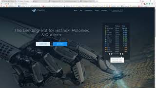 Poloniex Lending Bot Profits [upl. by Hteboj631]