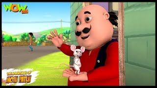 Motu Patlu Cartoons In Hindi  Animated cartoon  chuha daud billi aayee  Wow Kidz [upl. by Durware]