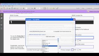 How to automatically populate pdf forms in Reader  Part 3 [upl. by Lucie125]