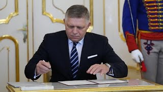 Slovakia announces the end of military aid to Ukraine [upl. by Ailiec]