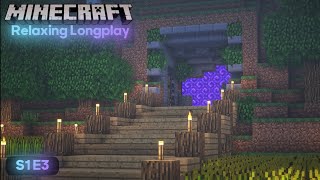 Going Into The Nether  Minecraft Relaxing Longplay No Commentary S1 E3 [upl. by Hujsak]