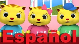 Tres gatitos  Canciones infantiles  LittleBabyBum [upl. by Marie-Jeanne]