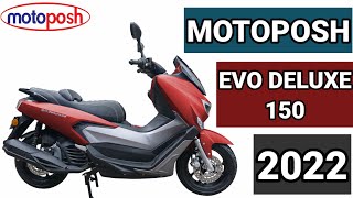 MOTOPOSH EVO DELUXE 150 2022 PRICE SPECS AND INSTALLMENT [upl. by Itoyj]