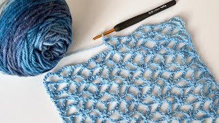 Wonderful 💕 Easy Crochet Rectangle Shawl Patterns For Beginners  Crochet Blouse Scarf Pattern [upl. by Nye274]