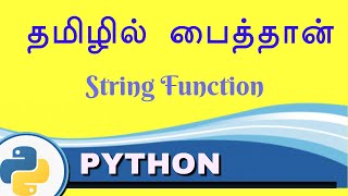 string isdecimal isdigit isnumeric  Python in Tamil for Beginners  Payilagam  Muthuramalingam [upl. by Nam840]