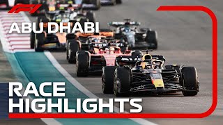 Race Highlights  2023 Abu Dhabi Grand Prix [upl. by Graniela724]