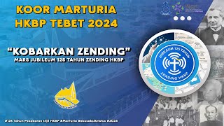 Mars Jubileum 125 tahun Zending HKBP quotKobarkan Zendingquot  KOOR MARTURIA HKBP TEBET [upl. by Rupert]