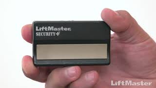 How to Program LiftMasters 971LM and 973LM Remote Controls to a Garage Door Opener [upl. by Sparhawk792]