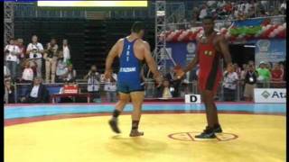 96kg  Reza Yazdani IRI vs Sinivie Boltic NGR 2011 world championship [upl. by Krauss615]