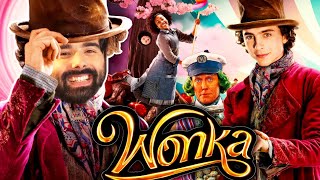 TIMOTHEE Watches WONKA for the FIRST TIME MOVIE REACTION WORLD OF PURE IMAGINATION AND FUN [upl. by Corina]