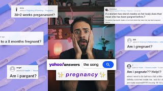 Yahoo Answers pregnant song [upl. by Ronna]