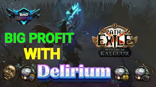 PoE 325 Delirium Orb Farming Strategy  Big Frofit y Espectacular  Rapido  Divertido y Barato [upl. by Arlyn54]