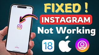 iOS 18  How To Fix Instagram App Not Working On iPhone After iOS 18 Update [upl. by Bonni102]