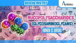 Mucopolysaccharides Glycosaminoglycans  Animation [upl. by Selwin]