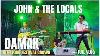 Full Vlog  Epic Live Concert at Damak Food Festival ft JohnChamlingTV ​⁠amp organrai942 [upl. by Arimihc]