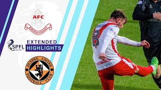 Airdrieonians vs Dundee United Extended Highlights  SPFL  CBS Sports Golazo [upl. by Eillime175]