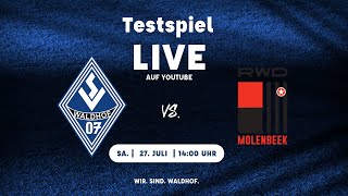 Vorbereitungsspiel SV Waldhof Mannheim  RWD Molenbeek [upl. by Hagai]