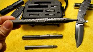 Rick Hinderer Last Ditch Self Defense amp EDC Pens amp Kubatons [upl. by Namad]