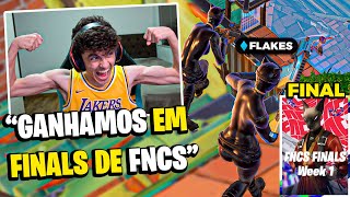 CAMPEÕES👑 Suetam e Flakes DOMINAM a FNCS FINALS 🏆 [upl. by Aniluj]