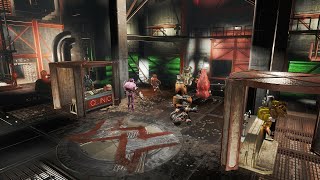 Fallout 4  THE MECHANISTS LAIR  Settlement build tour  NO MODS [upl. by Ahsienot26]