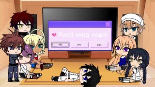 Food wars react part 2 [upl. by Inalan]