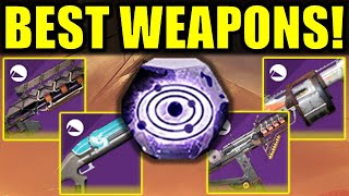 Destiny 2 BEST NEW EXODUS WEAPONS  PvP amp PvE God Rolls [upl. by Bluefarb468]