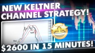 2600 IN 15 Minutes WITH A keltner channel strategy for beginners with high success Binary options [upl. by Georgianna]