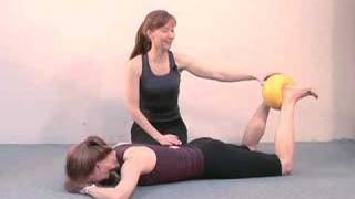 Pilates Workout Exercise Heel Squeeze [upl. by Cathey]