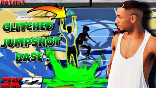 THIS IS CONFIRMED THE BEST JUMPSHOT BASE TO USE ON ANY CUSTOM JUMPSHOT IN NBA 2K22 EASIEST GREEN CUE [upl. by Linis674]