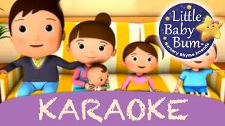 Finger Family  Karaoke Version  Little Baby Bum  Nursery Rhymes for Babies  Songs for Kids [upl. by Eanahs]