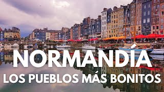 PUEBLOS más BONITOS de NORMANDÍA❤️ Rouen Mont Saint Michel Honfleur Francia [upl. by Ronoh]