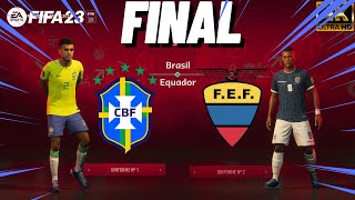 FIFA 23 Brasil vs Equador FWC final [upl. by Faust]