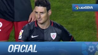 Aritz Aduriz da la victoria al Athletic Club con un hattrick en Vallecas [upl. by Tlok250]