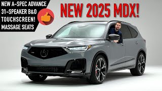 2025 Acura MDX  Big REFRESH for the 1 Luxury 3Row SUV HandsOn [upl. by Tristan358]