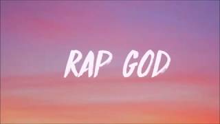 Eminem  Rap God Lyrics [upl. by Abbotson]