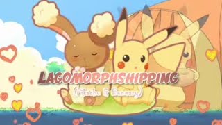 pokemon pikachu and buneary love 💕 AMV💕 [upl. by Halik274]