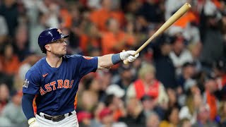 All Alex Bregman’s postseason home runs [upl. by Ahto]